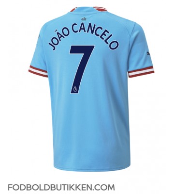 Manchester City Joao Cancelo #7 Hjemmebanetrøje 2022-23 Kortærmet
